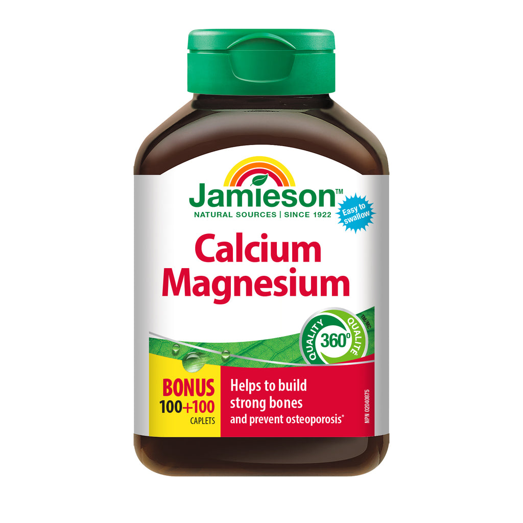 Jamieson Calcium Magnesium 333mg 100+100 - DrugSmart Pharmacy