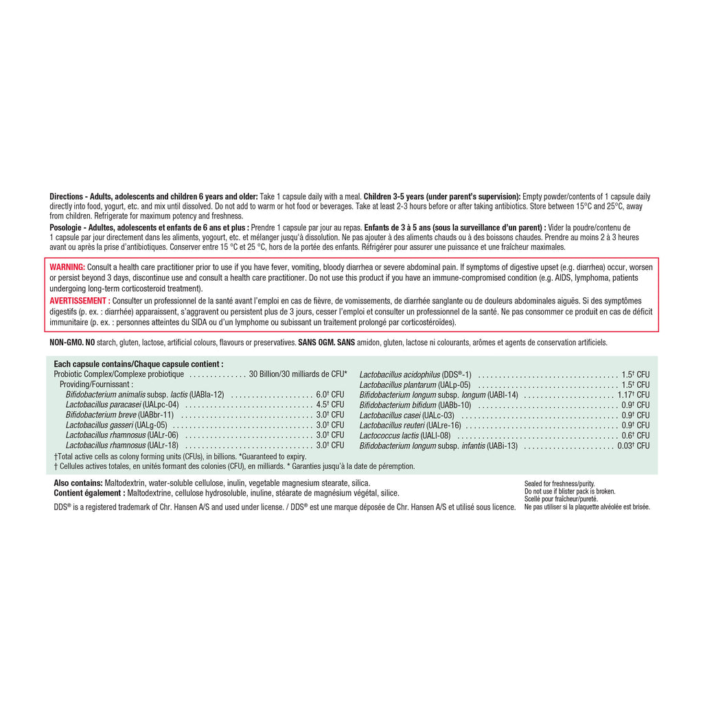 Jamieson Probiotic, 30 Billion Caps 30 - DrugSmart Pharmacy