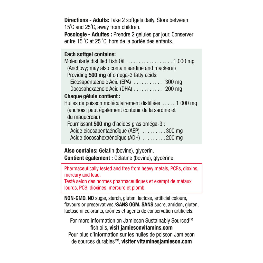 Jamieson Omega 3 Select SoftGel 150+50 - DrugSmart Pharmacy